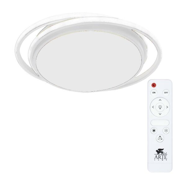 Потолочный светодиодный светильник, вид современный Sonny Arte Lamp цвет:  белый - A2688PL-1WH