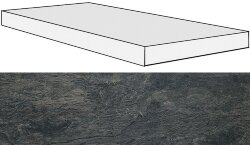 Ступень Ardoise Noir Gradino Dx 33x120x3 Rex арт. 739330