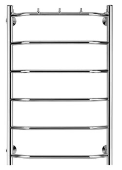 Полотенцесушитель электрический, хром, Secado 80x60, Агата 1 К - 4603777449698