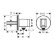 Hansgrohe шланговое подключение S с держателем для душа, FixFit S, матовый черный арт. 26888670