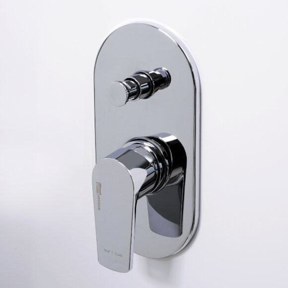 Смеситель для ванны и душа Dill 6161 WasserKRAFT цвет: Хром