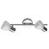 Спот, вид современный Parry Silver Arte Lamp цвет:  белый - A5062AP-2SS