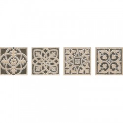 Kerama Marazzi Парнас HGD\A170\SG1550L Коричневый лапп 9,5x9,5 - Вставка Kerama Marazzi Парнас HGD\A170\SG1550L Коричневый лапп 9,5x9,5 - Вставка