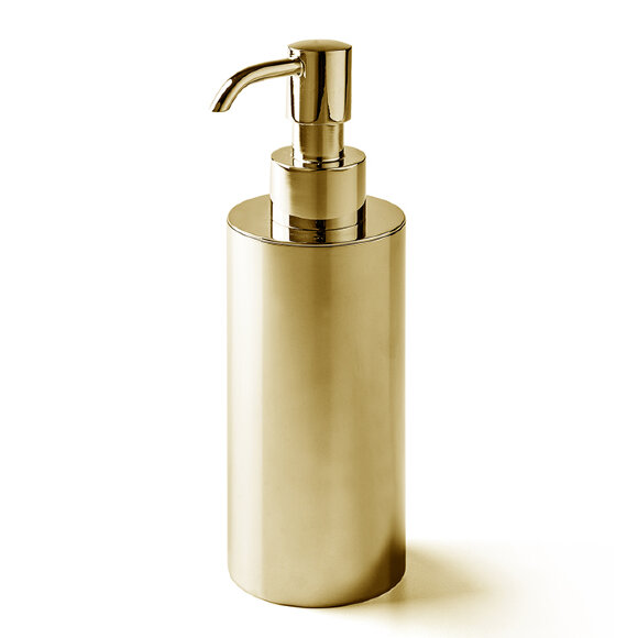 3SC Дозатор для жидкого мыла, настольный,  Metal Tonda цвет: золото арт. MET01DAGD