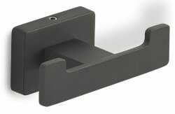 Крючок двойной, Atena Gedy, черный арт. 4426(14)