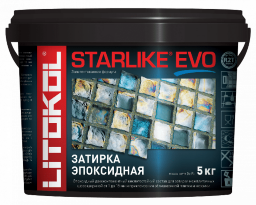 Затирочная смесь LITOKOL STARLIKE EVO 5кг (S.115 Grigio Seta)