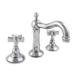 Смеситель для раковины на 3 отверстия, с донным клапаном, излив: 165мм, Nicolazzi Dames Anglaises 1409CR18 цвет: хром Смеситель для раковины на 3 отверстия, с донным клапаном, излив: 165мм, Nicolazzi Dames Anglaises 1409CR18 цвет: хром