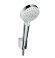 Hansgrohe душевой набор Vario с держателем и шлангом 125см, Crometta, матовый хром арт. 26691400