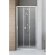 Дверь душевого уголка dw 80x200 профиль хром стекло прозрачное, Radaway Evo арт. 335080-01-01