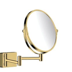 Hansgrohe косметическое зеркало, AddStoris, глянцевое золото арт. 41791990