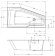 Акриловая ванна RETHING SPACE 170x90 L PULG&PLAY RIHO FALL RIHO арт. BD84 (BD84C0500000000)