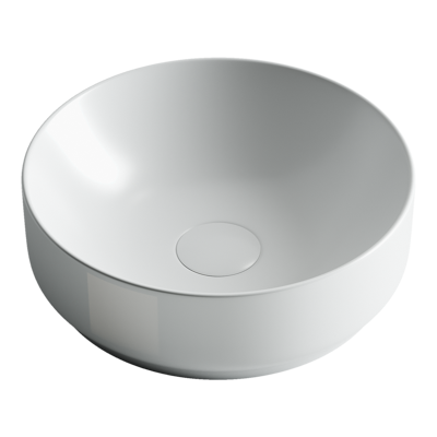 Раковина накладная круглая Element Ceramica Nova (белый матовый) CN6006