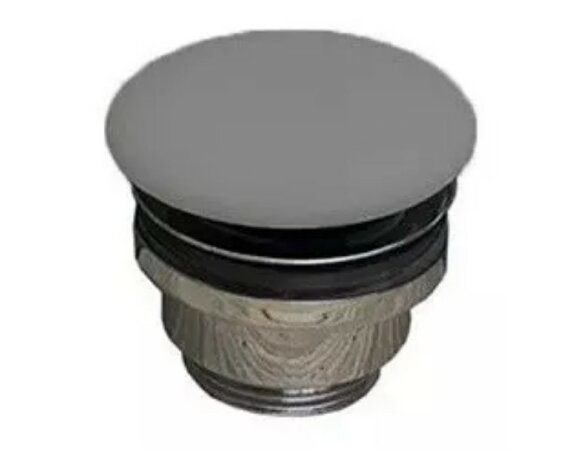 Донный клапан универсальный 1”1/4 GSG Ceramic Design с керамической крышкой цвет: пепел, арт. PILTONUNIAR021