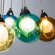 Подвесная светодиодная люстра, вид современный Pallone Arte Lamp цвет:  зеленый - A3026SP-9CC