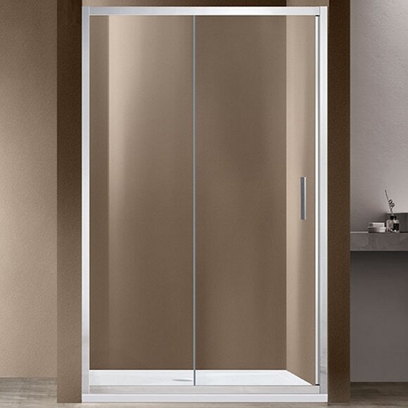 Душевая дверь Vincea (Италия), 125 профиль Хром стекло прозрачное Garda - VDS-1G125CL
