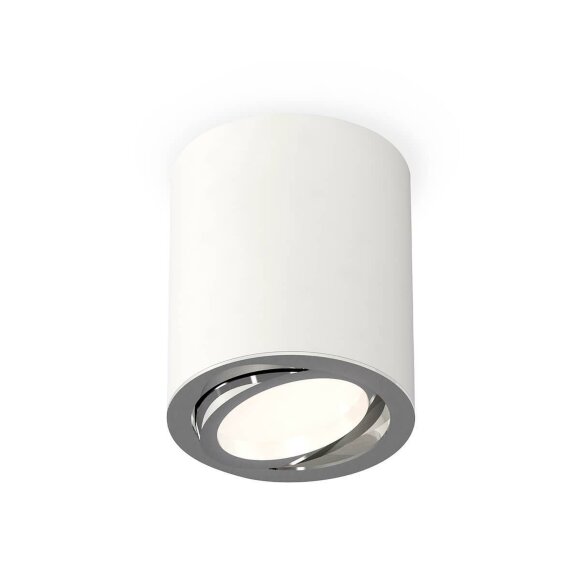 Комплект накладного поворотного светильника SWH/PSL MR16 GU5.3 (C7421, N7003) современный XS7421002, Ambrella light цвет: белый