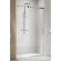 Душевая стенка pro dwj 56 l фронтальная профиль хром стекло прозрачное, Radaway Espera Pro арт. 10091120-01-01L