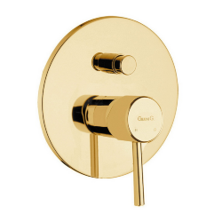 Giulini Futuro F6513O Смеситель для душа с переключателем на 2 потребителя, цвет золото Giulini Futuro F6513O Смеситель для душа с переключателем на 2 потребителя, цвет золото