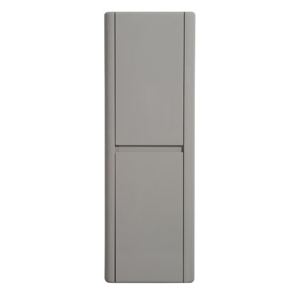 Шкаф пенал, Blum петли, керамогранит (1350x450х350), U915.SC, Black&White арт. 915.SC