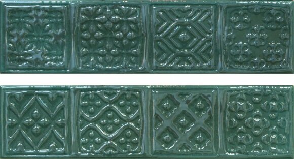 Декор Comp rodia emerald 15x30 Cifre OPAL арт. 78795270