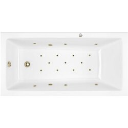 Акриловая ванна Wave 170x70 с гидромассажем Excellent, WAEX.WAV17.RELAX.BR