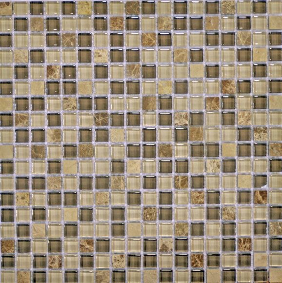 Мозаика Qsg 30,5x30,5 Q-Stones MUARE СТЕКЛО+КАМЕНЬ арт. 78794498