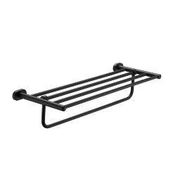 Полка для полотенец BELZ B901, B90124 цвет: черный