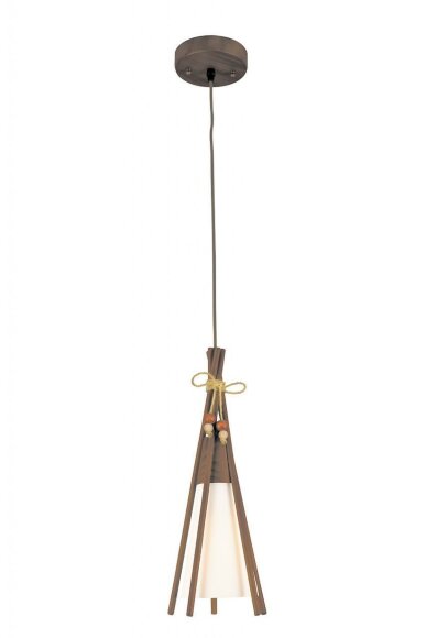 Подвесной светильник, вид ретро Caravella Arte Lamp цвет:  коричневый - A8328SP-1BR