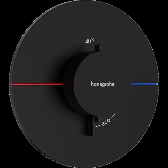 Hansgrohe термостатический смеситель S для скрытого монтажа, ShowerSelect Comfort, матовый черный арт. 15559670