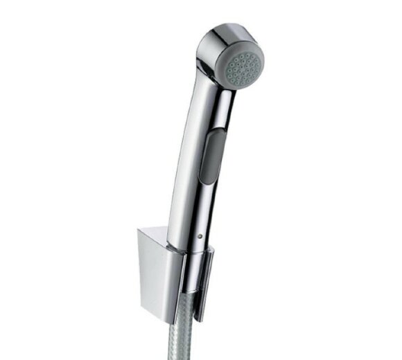 Hansgrohe гигиенический душ с держателем и шлангом 160см, глянцевый хром арт. 32128000