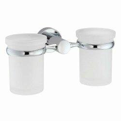 Подстаканник двойной Donau K-9428D WasserKRAFT цвет: Хром Подстаканник двойной Donau K-9428D WasserKRAFT цвет: Хром