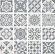 Керамическая плитка ANTIGUA DEC AZUL Декор 20x20 см Ribesalbes арт. PT01950