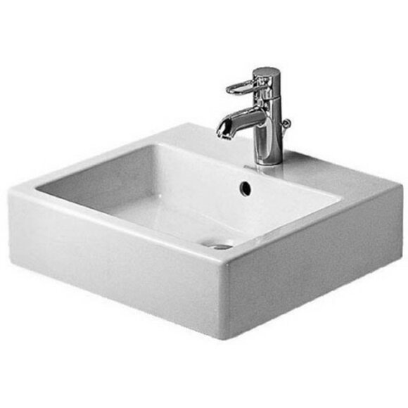 Раковина 50х47 см, 3 отв., DURAVIT Vero - 0454500044 цвет: белый