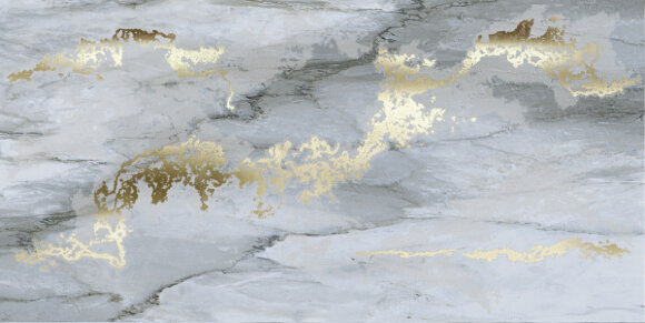 Decor Solitaire  Gold- Blu Lapp/Rett 60x120 (1шт) BRENNERO арт. УТ-00011342