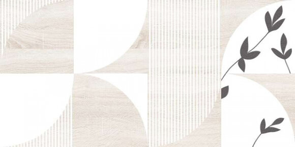 Керамическая плитка 1041-8200 Джапанди декор бежевая 20х40 LASSELSBERGER арт. УТ-00025057