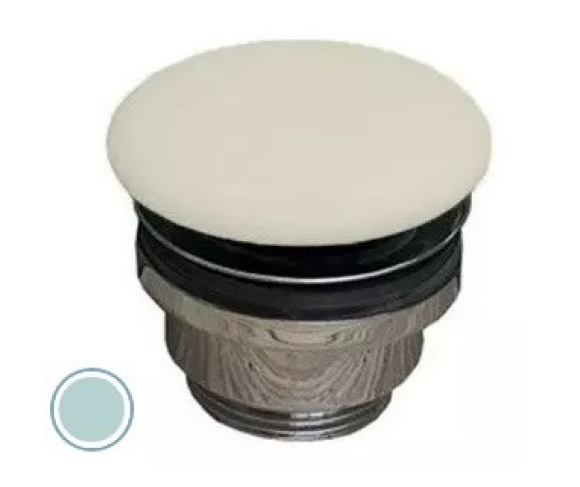 Донный клапан универсальный 1”1/4 GSG Ceramic Design с керамической крышкой цвет: бирюзовый глянцевый, арт. PILTONUNIAR024