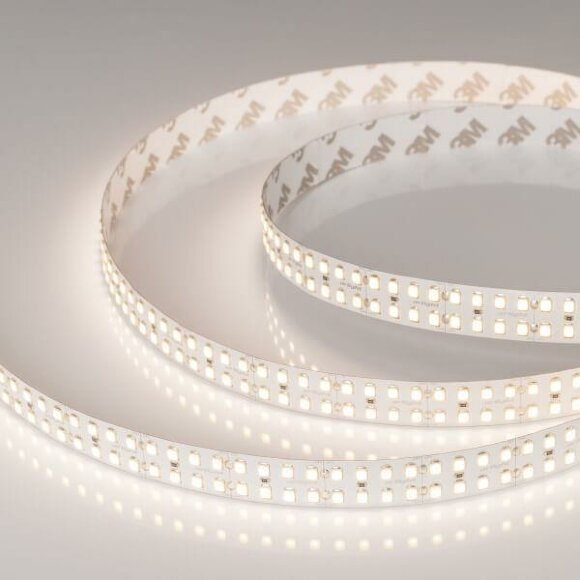 Светодиодная лента 24W/m 320LED/m 2835SMD дневной белый 5M Arlight - 032612(2)