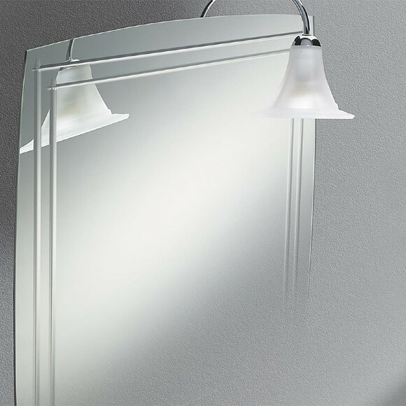 Зеркало, 41 см с подсветкой хром Portofino Colombo Design арт. B2018