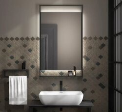 Зеркало Next 1000x600, Kerama Marazzi Plaza, PL.N.mi.P.60\BLK цвет: черный матовый