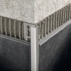 Профиль для стен нержавеющий PROJOLLY SQUARE 15 PJQAC 15