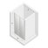 Дверь в нишу 100x195 New soleo chrome New Trendy хром арт. D-0126A