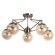 Потолочная люстра, вид модерн Enigma Arte Lamp цвет:  коричневый - A3133PL-5AB
