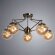 Потолочная люстра, вид модерн Enigma Arte Lamp цвет:  коричневый - A3133PL-5AB