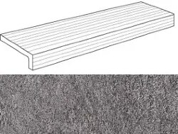 Cтупень Brave Grey Elemento L Grip 15x60 Atlas Concorde Italy  арт. A1JR Cтупень Brave Grey Elemento L Grip 15x60 Atlas Concorde Italy  арт. A1JR