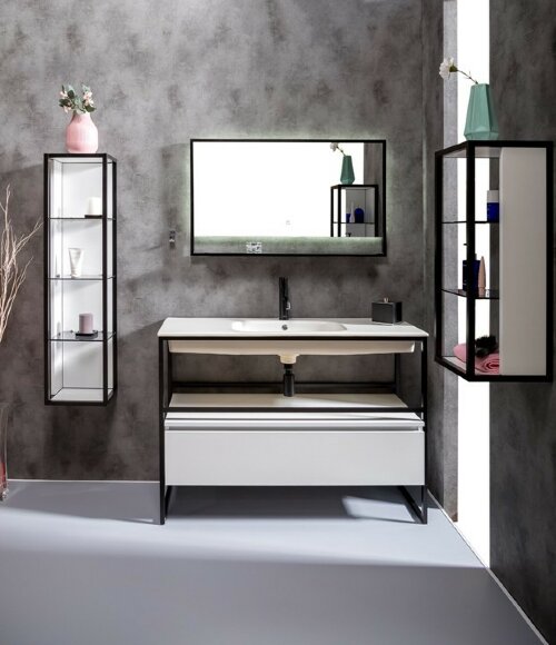 Ящик под консоль 120 white, 1 полка, Loft Boheme, (италия) арт. 894-120-W