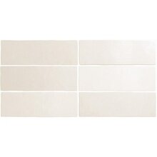 Керамическая плитка для стен EQUIPE MAGMA 24958 White 6,5x20 см