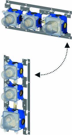 Paffoni Встраиваемая часть, термостат для арт mde018.., 2 выхода, расположение горизонтальное или вертикальное арт. MDBOX018 Paffoni Встраиваемая часть, термостат для арт mde018.., 2 выхода, расположение горизонтальное или вертикальное арт. MDBOX018
