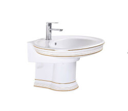 Подвесная раковина CeramaLux (белый) 4290 Подвесная раковина CeramaLux (белый) 4290