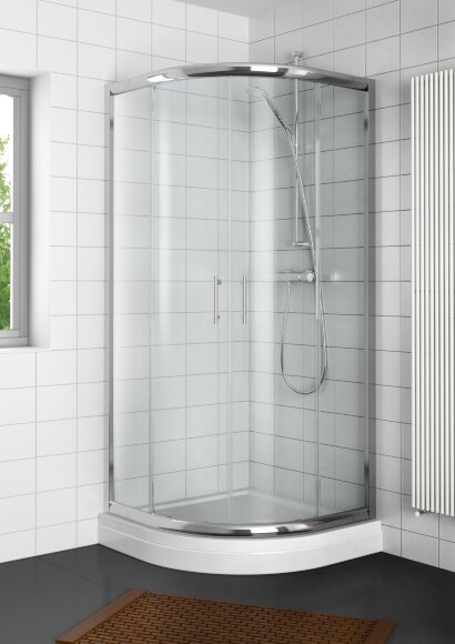 Акриловый душевой поддон Riho Davos 285 100x100 белый R55 + панель DA9300500000000