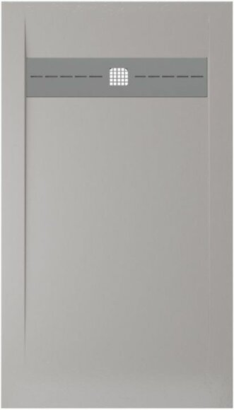 Душевой поддон 140x80 Infinity Allen Brau 8.21004-PGM цвет: платина